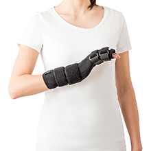 With the Manufixe wrist orthosis, the phalanges can also be stabilized