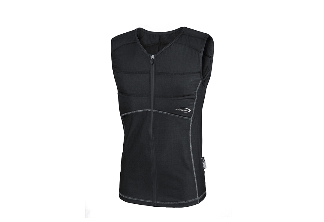 Die E.COOLINE Powercool SX3 ShirtWeste ist ideal bei Hitze in der Arbeit oder in der Freizeit
