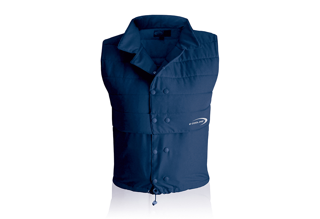 Le gilet E.COOLINE PowerVital SX3 est idéal en cas de chaleur au travail ou pendant les loisirs