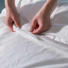 The Pjama Duvet cover is equipped with zipper