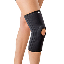 Die Genufix Knieorthese kann am rechten oder linken Knie getragen werden