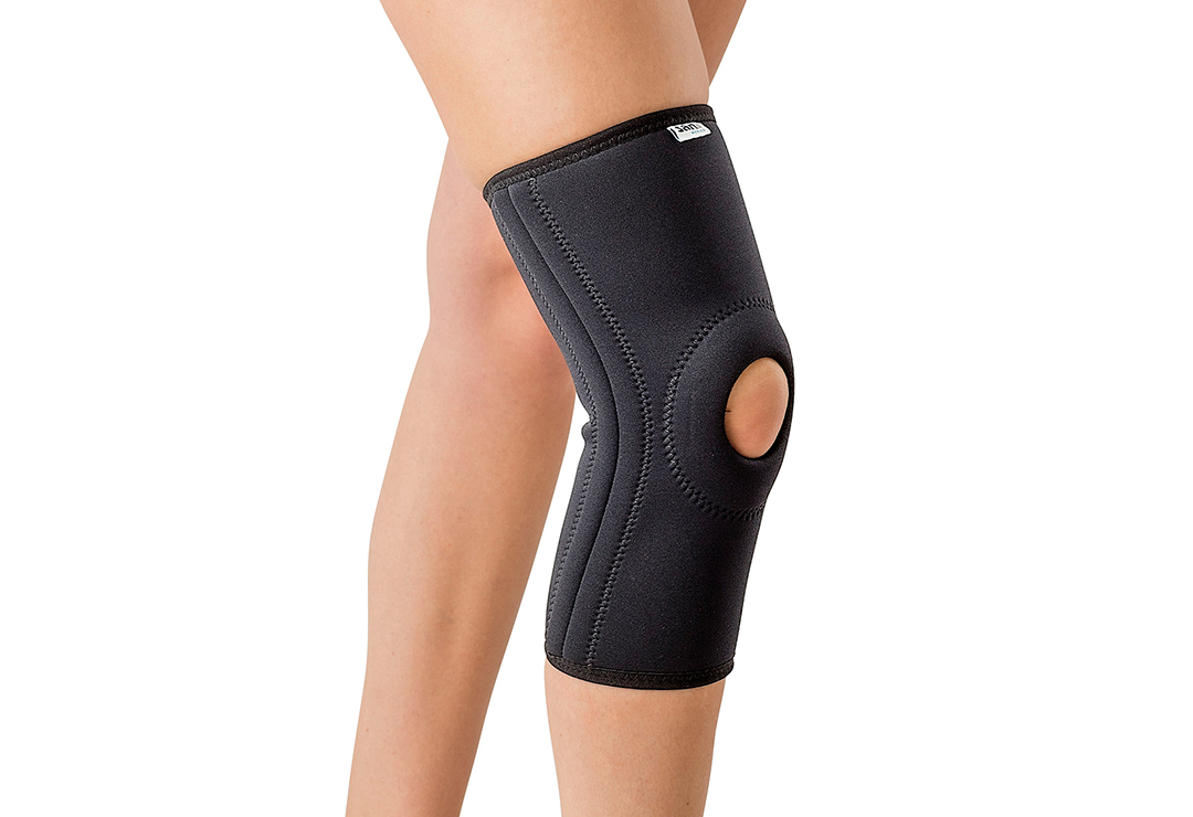 Die Genufix Knieorthese kann am rechten oder linken Knie getragen werden