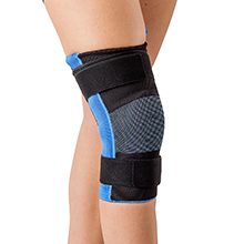 You can wear the Genufix knee orthosis on the right or left knee