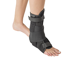The Pedix ankle orthosis adapts well