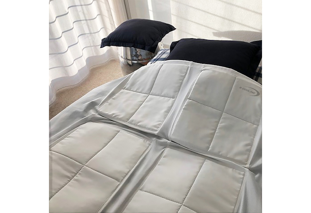 Die E.COOLINE Powercool SX3 Bettdecke kann auch gewaschen werden