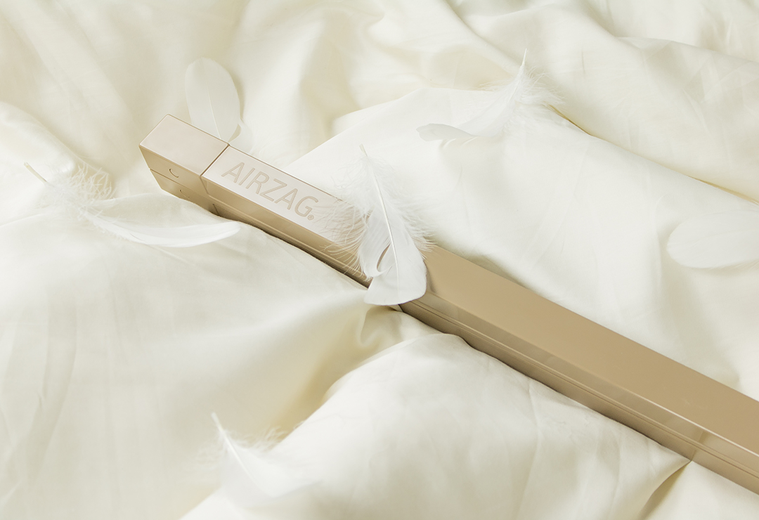 Airzag - una soluzione esteticamente bella per la ventilazione quotidiana del letto