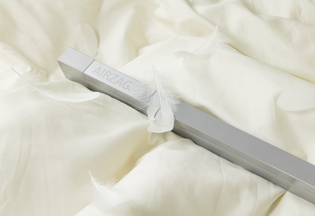Airzag - an aesthetically pleasing solution for daily bed ventilation