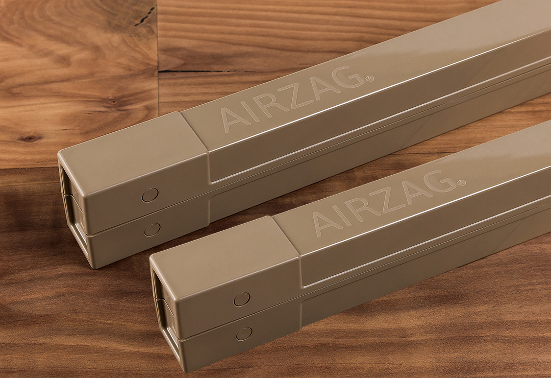 La struttura a barre Airzag: una soluzione ideale per arieggiare il piumino