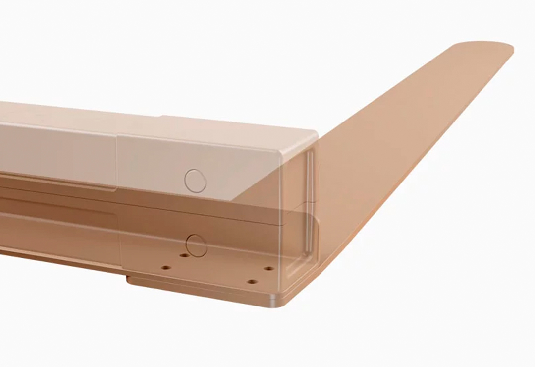 Le support Boxspring est une alternative pour fixer l'Airzag au bord du lit.