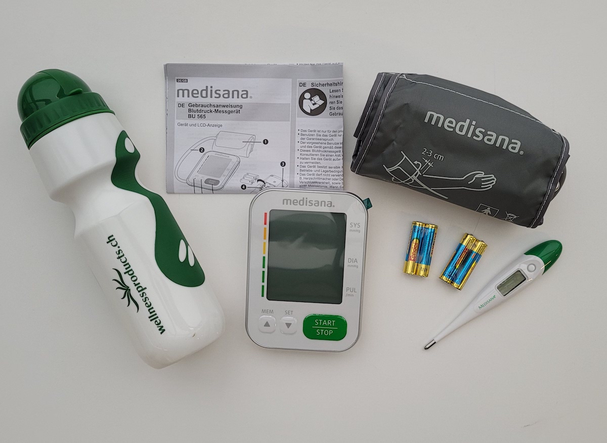Upper arm blood pressure monitor Medisana BU565 with cuff 22-42 cm