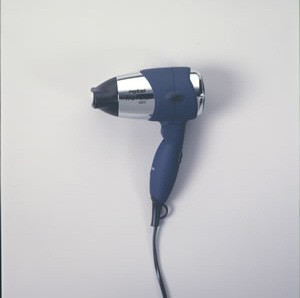 • Durable, compact, handy and powerful hair dryer for your luggage.
<br>• Two heat flow settings 1200 and 600 Watt.