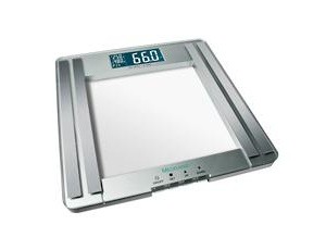 Bathroom scale with body analysis functions of high-quality safety glass