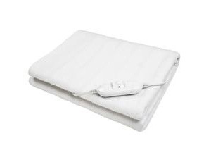 Die Oberseite des Wärmeunterbettes aus weichem Polyester-Fleece fühlt sich angenehm auf der Haut an.