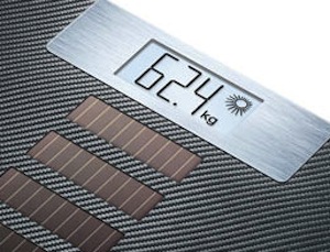 Die Design-Waage GS50 Solar ist optisch und technisch ein echtes Highlight. 