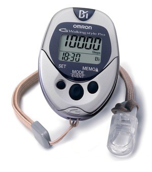 Pedometer with a lot of additional functions