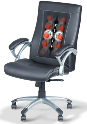 Une assise plus confortable avec massage shiatsu intégré,  fonction chauffage et choix de la zone de massage.