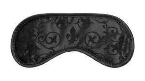 Daydream sleep mask with lily pattern