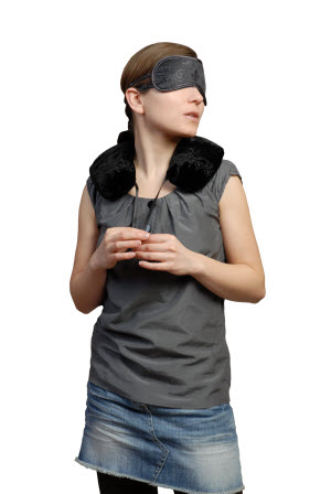 Practical set for a comfortable trip: Daydream sleep mask and travel pillow for the neck
