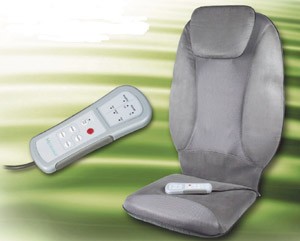 The roll-massage seat RBM has three functions for massage treatment: vibration massage, kneading massage using roll-technology and heat.