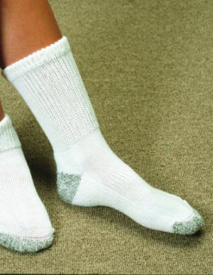 Silver Knit Sock: chaussettes idéales pour les sportifs, les diabétiques ou les personnes aux pieds sensibles. 