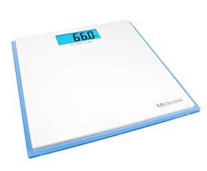 Personal scales Medisana ISB with modern blue LED edge lighting
