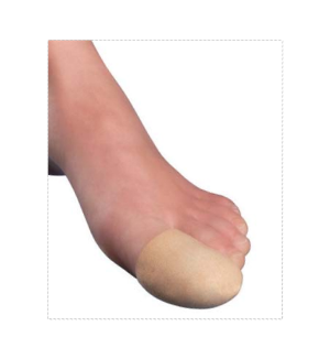 The soft padding protects the toe from pressure and friction and relieves existing pain. 